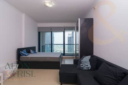 Studio for Rent in Jumeirah Lake Towers (JLT), Dubai - Furnished I Lake View I Chiller Free I Spacious