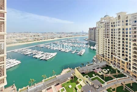 2 Bedroom Apartment for Rent in Palm Jumeirah, Dubai - Unfurnished | D Type | High Floor | Vacant