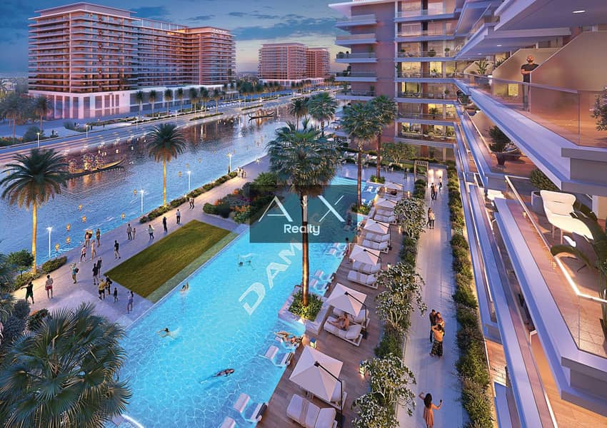 Квартира в Дубай Инвестиционный Парк (ДИП)，DAMAC Riverside，Riverside Views，Capri 1, 1 спальня, 1396000 AED - 12568604