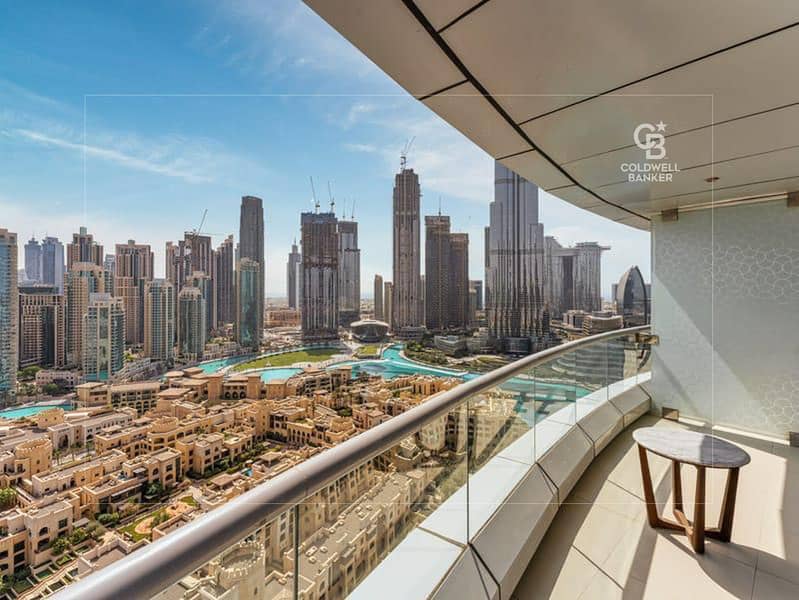 شقة في فندق العنوان وسط المدينة،وسط مدينة دبي 2 غرف 489888 درهم - 12991574
