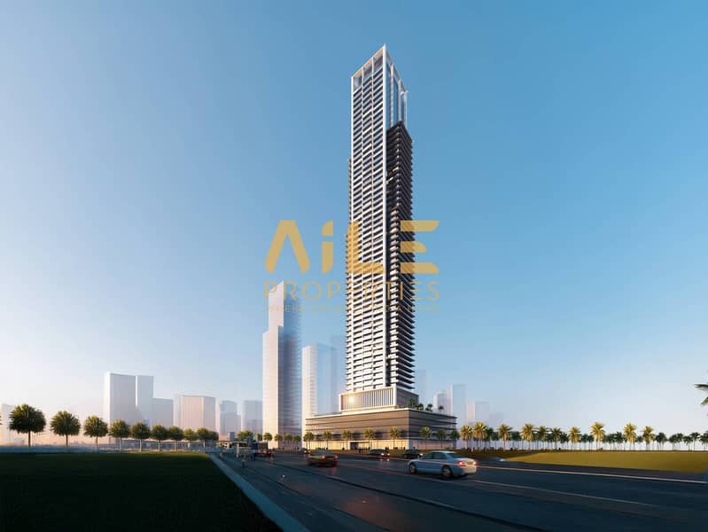 位于朱美拉环形村(JVC)，JVC第11区，Auresta Tower 的公寓 530195 AED - 12992541