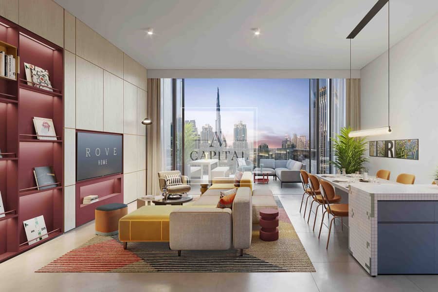 Квартира в Дубай Даунтаун，Роув Хоум, 2 cпальни, 3900000 AED - 12992633