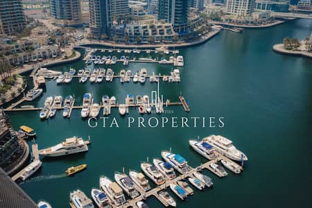 3 Bedroom Flat for Rent in Dubai Marina, Dubai - Luxury Living | Full Marina View | Unfurnished