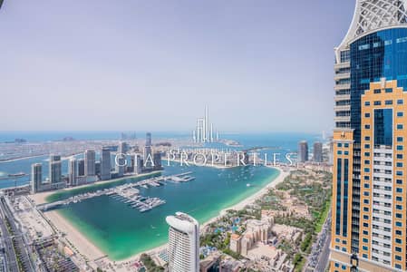 3 Bedroom Apartment for Rent in Dubai Marina, Dubai - Sea View | Vacant Now | Fully Furnished