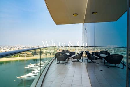 3 Bedroom Flat for Rent in Palm Jumeirah, Dubai - Extremely Rare | Upgraded Unit | Sea View