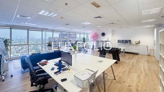 Office for Rent in Jumeirah Lake Towers (JLT), Dubai - Furnished | Grade A | Emirates Living View