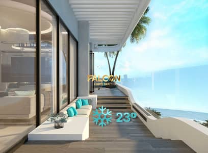 1 Bedroom Apartment for Sale in Dubai Islands, Dubai - sunken-balcony. jpg