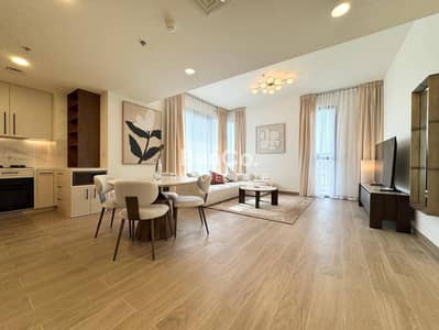 2 Bedroom Apartment for Rent in Town Square, Dubai - Furnished | Pool and Sunset View | Corner