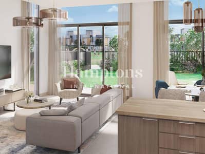 3 Bedroom Townhouse for Sale in Mudon, Dubai - Near Pool | Single Row | Park Backing