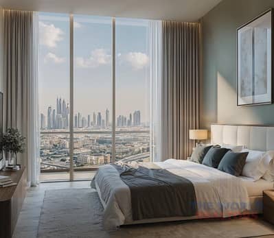 1 Bedroom Flat for Sale in Al Furjan, Dubai - Azizi bed room. jpeg