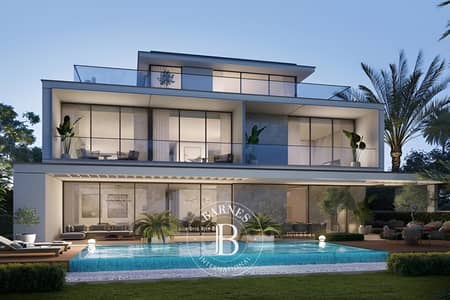 5 Bedroom Villa for Sale in Mohammed Bin Rashid City, Dubai - Beachfront 5BR Lagoon Villa | Ultra-Luxury | D1 West