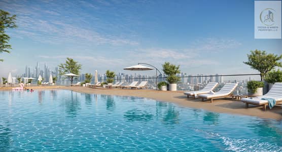 1 Bedroom Apartment for Sale in Arjan, Dubai - 14-Pool 01 REV02. jpg