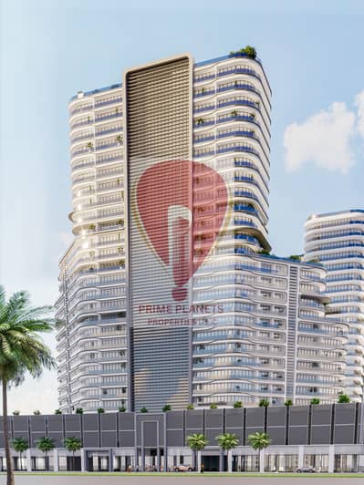 فلیٹ 2 غرفة نوم للبيع في أرجان، دبي - Facade_building_2_view_1. jpg