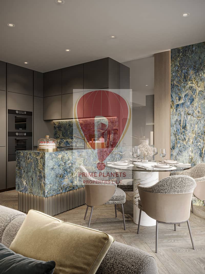 3 TCD 2 Bedroom_kitchen and dining area. jpg