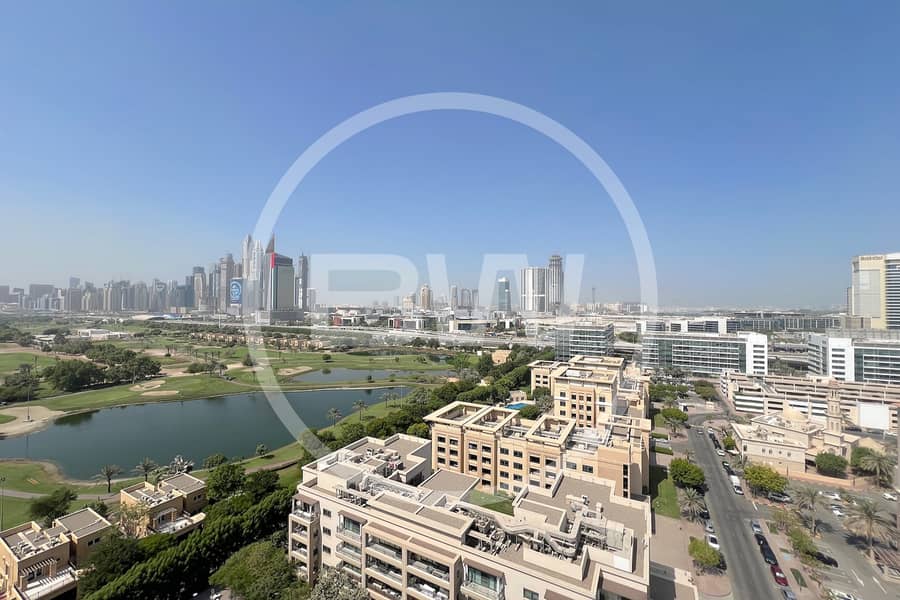 位于景观公寓社区，高尔夫大厦，高尔夫大厦1号 2 卧室的公寓 3100000 AED - 13002045