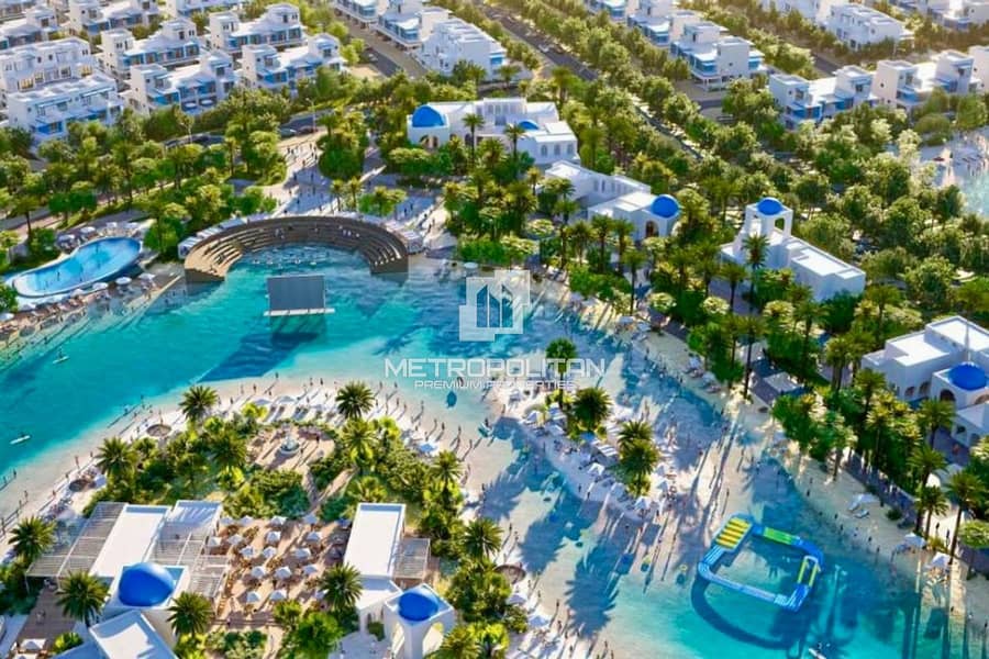位于大马士革湖住宅，摩洛哥别墅 4 卧室的别墅 2845000 AED - 13002590