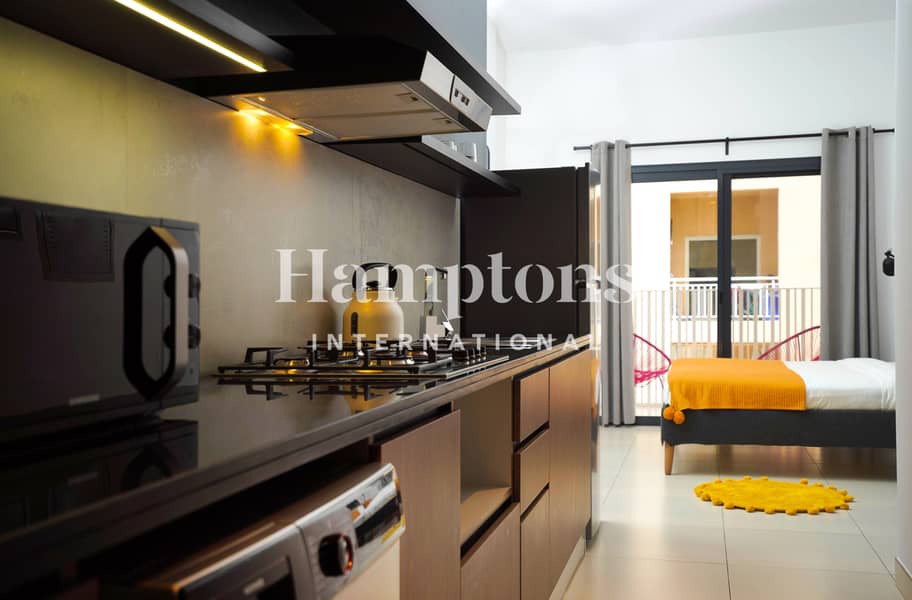 位于迪拜生产城(IMPZ)，SOL景观公寓 的公寓 825000 AED - 13002998