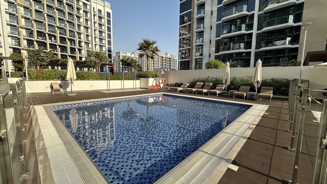 Fully Furnished 1BR | Pool View I Vacant - Image 16