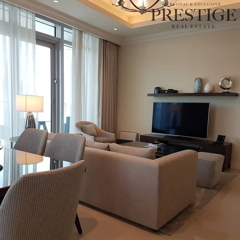 2 Bed Service Apartmant By Emaar Fountain Views 1