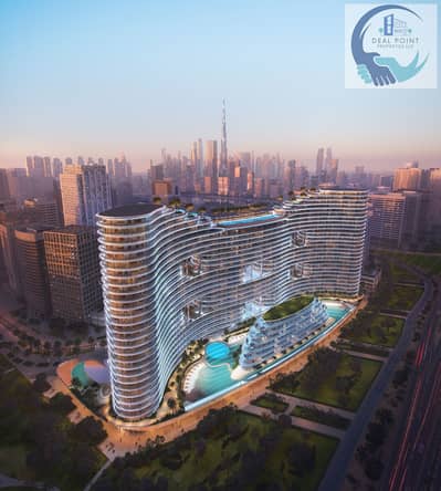 1 Bedroom Flat for Sale in Business Bay, Dubai - Aquarise Exterior-1. jpg
