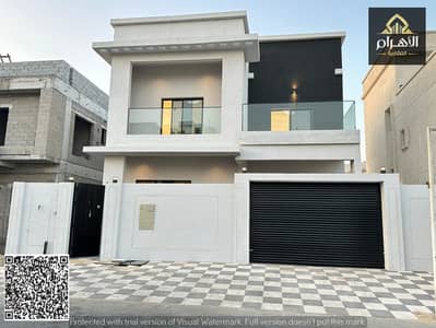 With a monthly installment of 8,500, own your villa in Ajman. It is located in a prime location behind Al Hamidiya Park, with a modern and contemporar