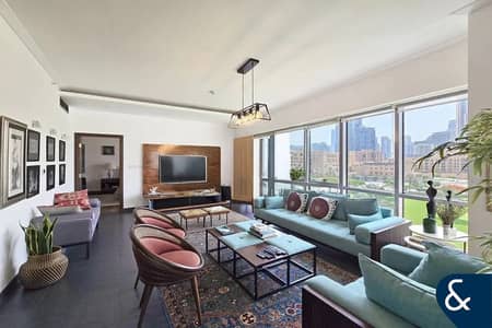 3 Bedroom Apartment for Sale in Downtown Dubai, Dubai - Upgraded | Largest Layout | Dining Area