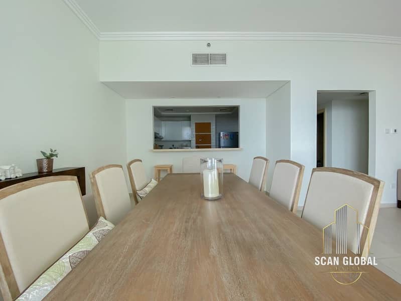 Luxurious 2-Bedroom + Maid + Laundry | Al Bateen Residences | Panoramic Sea & Sunset Views