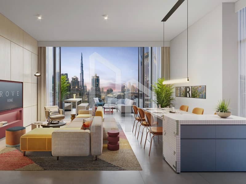 Квартира в Бизнес Бей，Роув Хоум Мараси Драйв, 1 спальня, 1740000 AED - 13008138