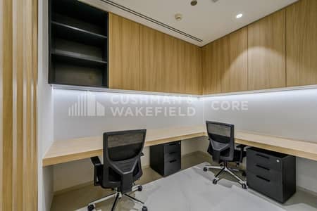 Office for Rent in Jumeirah Lake Towers (JLT), Dubai - Premium Fitted and Furnished | Prime Location