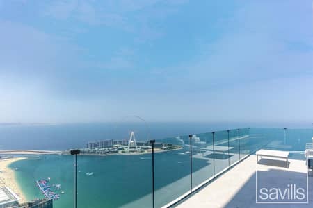 5 Bedroom Apartment for Sale in Jumeirah Beach Residence (JBR), Dubai - Full Floor Penthouse | Top Floor | 360 Views