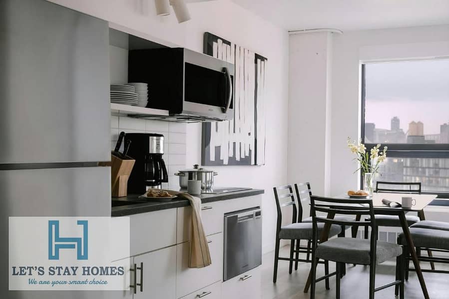 Year Deal I Pay Quarterly | Two Bedroom With Kitchen I Marina Walk I Furnished I Free Cleaning | Gym, Pool, Parking - Image 9