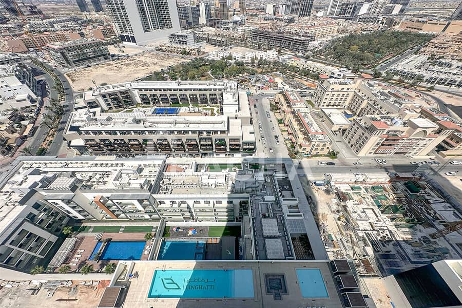 High Floor | Burj Al Arab View | Semi-Furnished