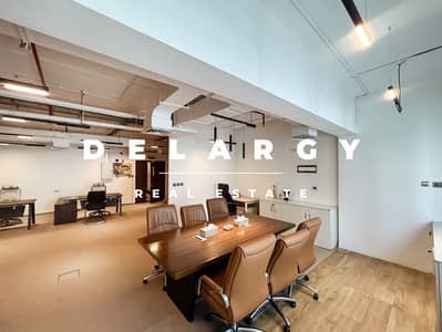 Office for Sale in Business Bay, Dubai - Fully Furnished Office | Near Metro | Grade A