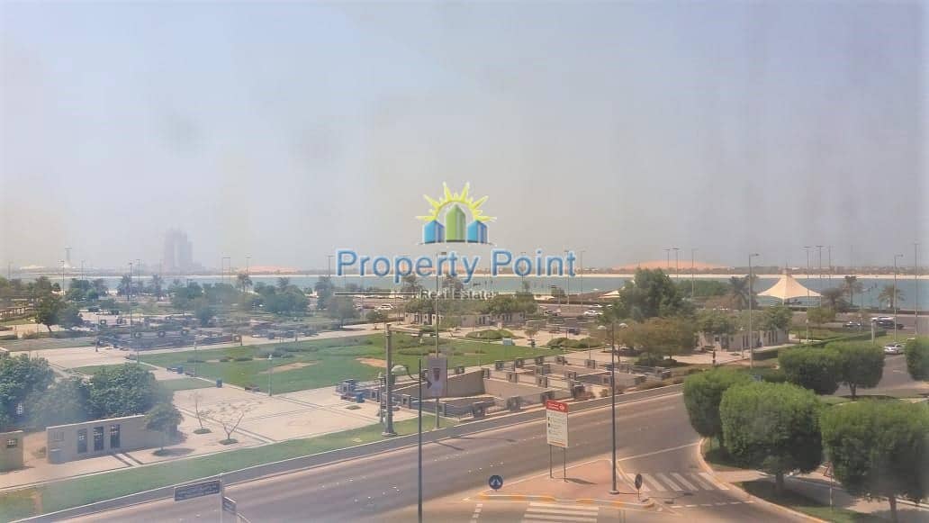 Move In Now. Very Nice Tower. Elegant 3 Bedroom Apartment w/ Maids Room in Corniche Road
