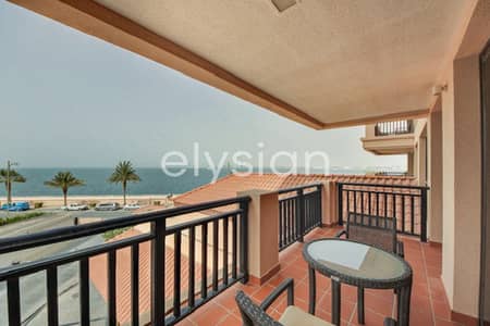 1 Bedroom Apartment for Rent in Palm Jumeirah, Dubai - Beach Access | Large Layout | Stunning Sea View