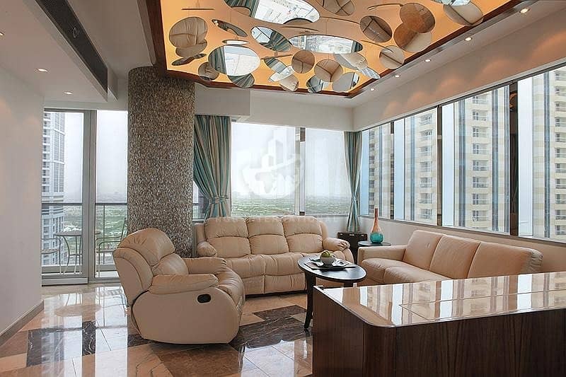 Luxury Sea View 3 Bedroom Apartment in Ocean Heights - Dubai Marina