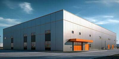 Земля промышленного назначения Продажа в Аль Мадам, Шарджа - generative-ai-large-warehouse-exterior-industry-building-distribution-retail-center-part-of-storage-and-shipping-system-photo (1). jpg