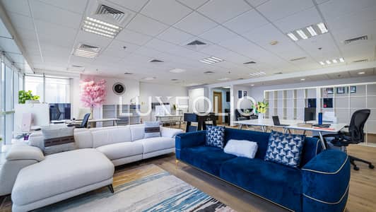 Office for Rent in Jumeirah Lake Towers (JLT), Dubai - Furnished | Grade A | Emirates Living View