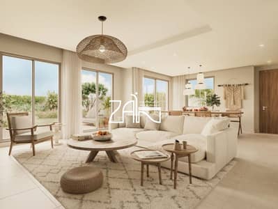 3 Bedroom Townhouse for Sale in Zayed City, Abu Dhabi - Olvera Single Row 3BR + Maids Room and Garden View