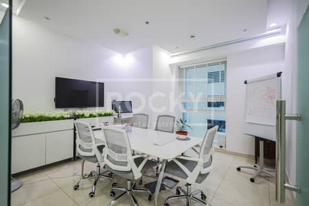 Office for Sale in Sheikh Zayed Road, Dubai - Fully Fitted Office | Vacant | Along SZR