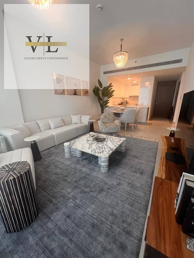 Stylish 2BR+ Maids | Work, Rest & Relax!| Canal & Burj View - Image 4