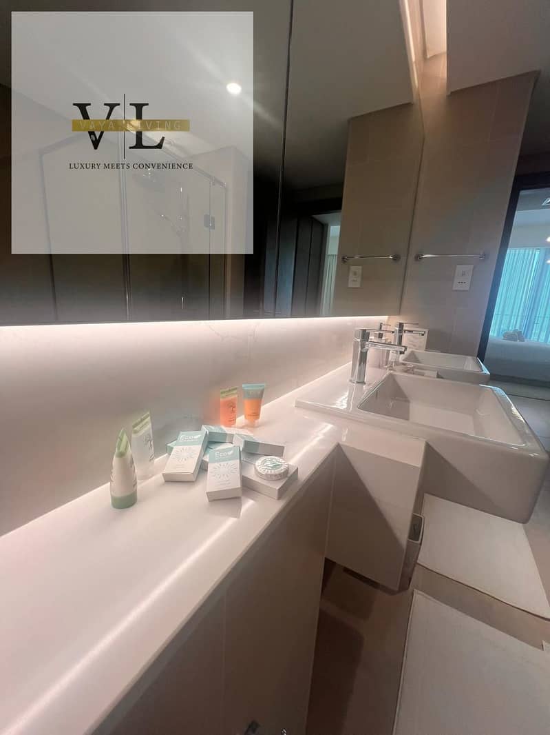 Stylish 2BR+ Maids | Work, Rest & Relax!| Canal & Burj View - Image 11