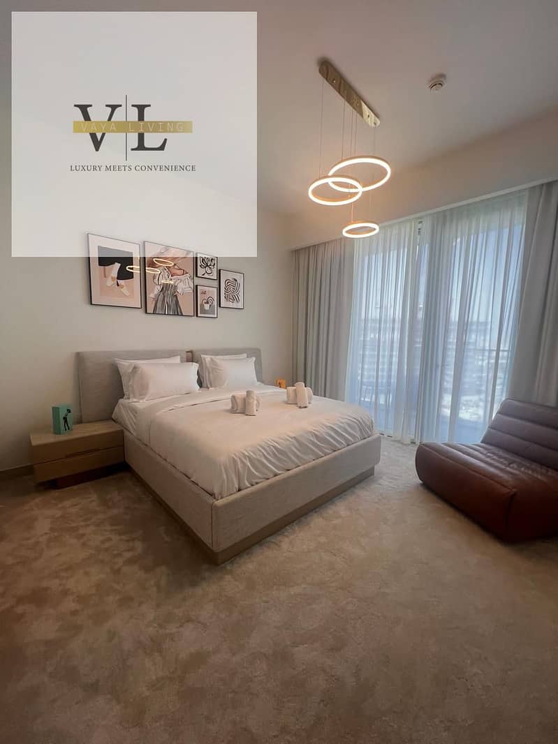 Stylish 2BR+ Maids | Work, Rest & Relax!| Canal & Burj View - Image 13