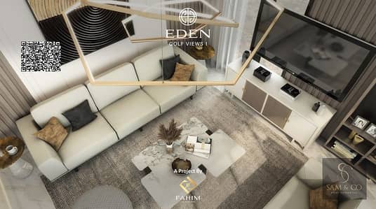 1 Bedroom Apartment for Sale in Al Zorah, Ajman - Lounge 02. jpg