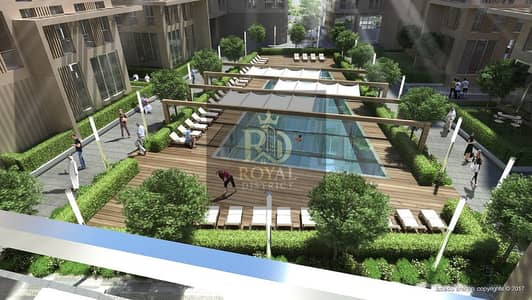 شقة 1 غرفة نوم للبيع في مويلح، الشارقة - 06-Neighborhood-Cluster-B-Balcony-View. jpg