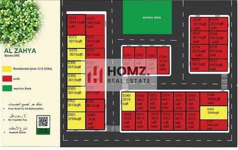 Plot for Sale in Al Zahya, Ajman - zahya. jpg