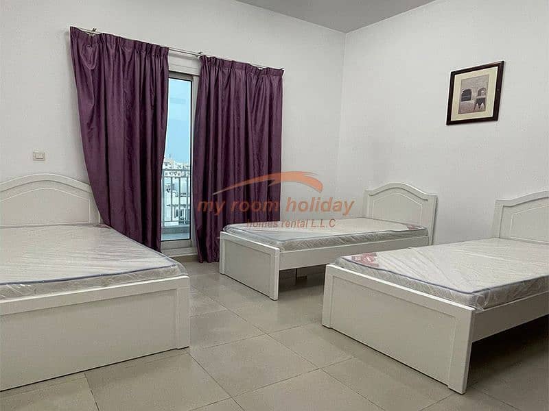 Spacious 3BHK Apart+1 Maid-size 2700 - 25K Monthly