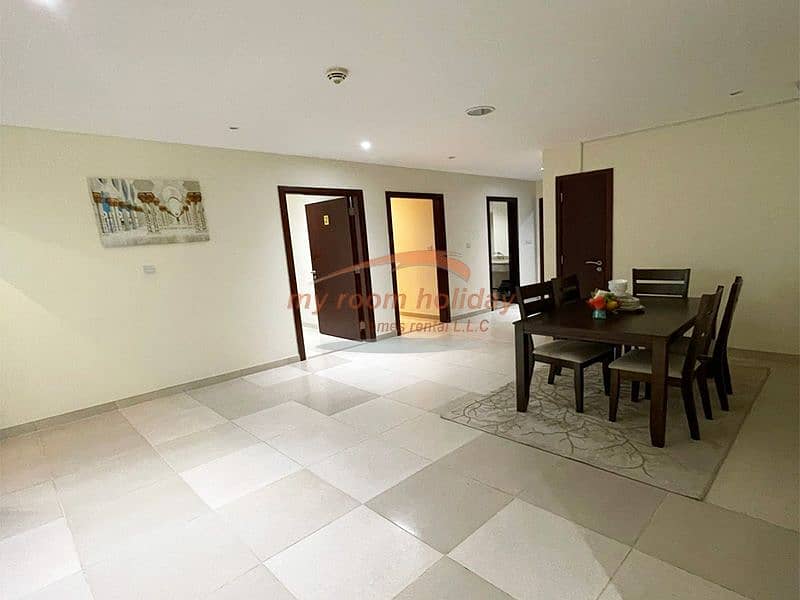 Spacious 3BHK Apart+1 Maid-size 2500 - 23K Monthly