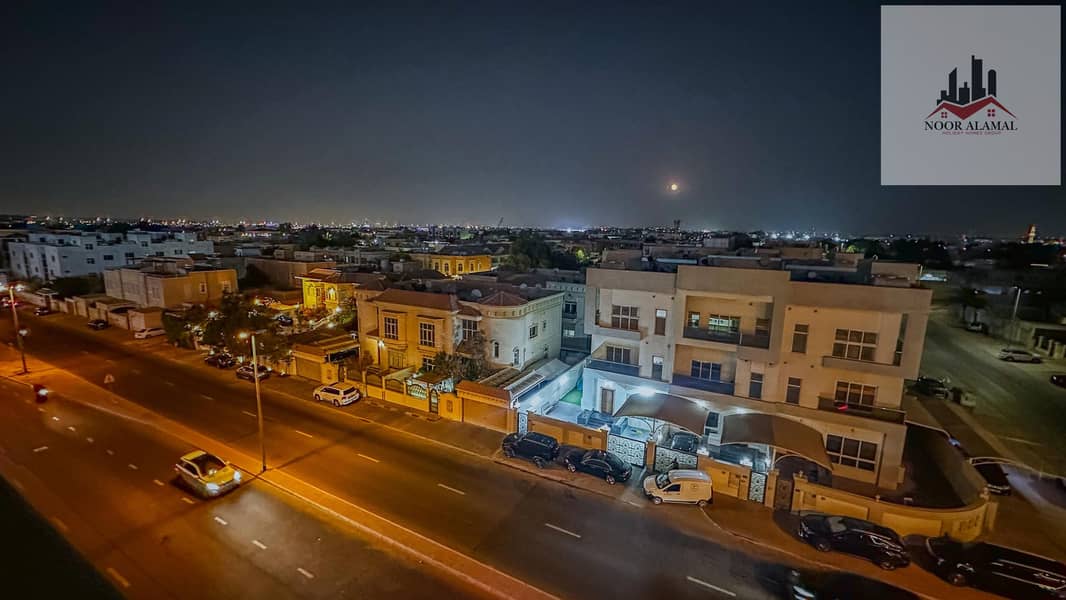 Dubai, Mirdif, opposite Mirdif City Centre, 3 bedrooms, hall, 4 bathrooms, first tenant, fully furnished with hotel furniture, large balcony, and park - Image 27