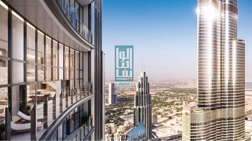 OWN AN ELEGANT 6 BR PENTHOUSE WITH DIRECT VIEW OF BURJ KHALIFA 